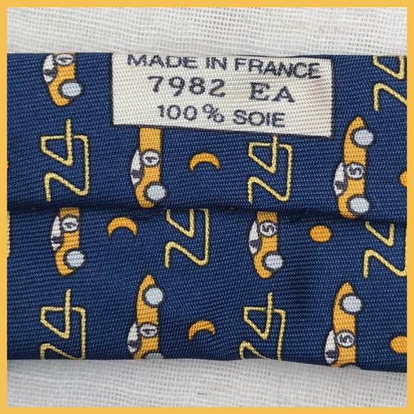 Hermès Les Mans Race Car Tie - Picture 4 of 8